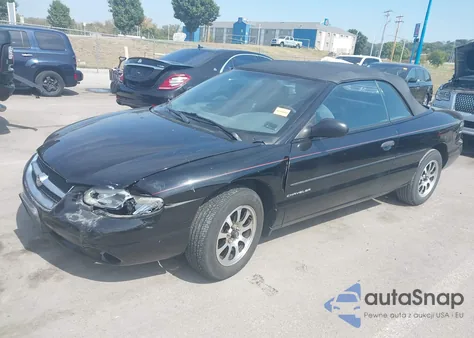 1996 Chrysler Sebring Jx z USA, uszkodzony, nr VIN 3C3EL45H8TT277543